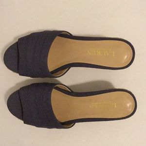 Ralph Lauren wedge espadrilles